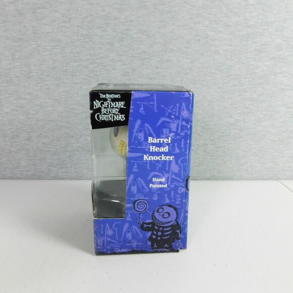 Tim Burtons Nightmare Before Christmas Barrel Head Knocker Hand Painted Neca - Picture 2 of 12